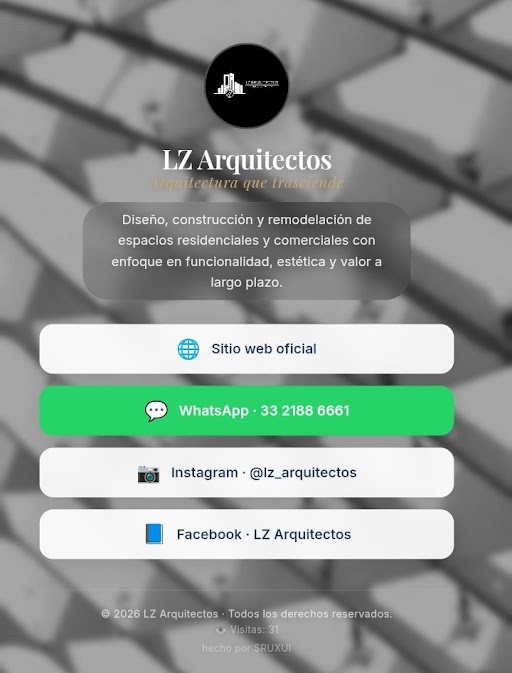 Link in Bio LZ Arquitectos